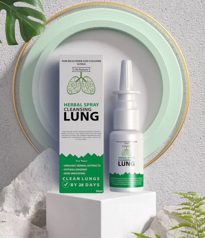 🔥 Oferta Flash | OnNature™ - Spray de limpieza del sistema respiratorio en base a hierbas